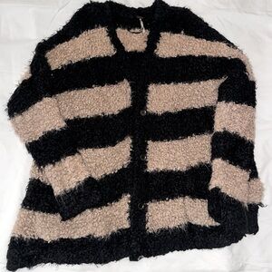 Free people oversized teddy cardigan